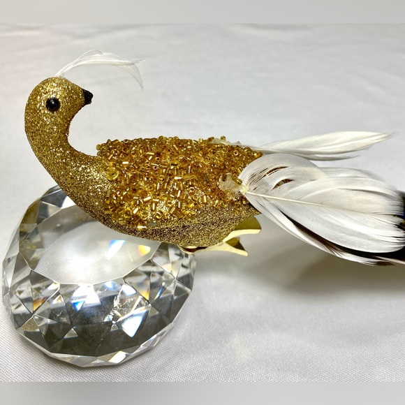 Holiday Lane Majesty Peacock Clip On Ornament Feathers - Picture 6 of 11